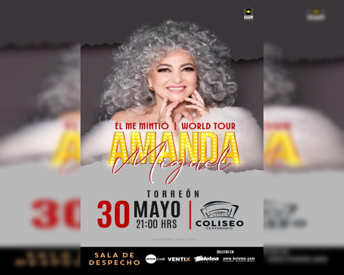 TCCC260530 AMANDA MIGUEL - EL ME MINTIO WORLD  TOUR