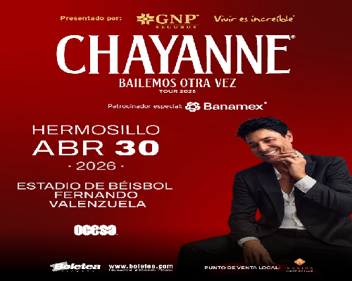 HSEFV260430 CHAYANNE BAILEMOS OTRA VEZ TOUR 2026
