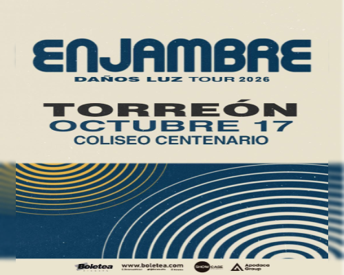 TCCC261017 ENJAMBRE - DAÑOS LUZ TOUR 2026