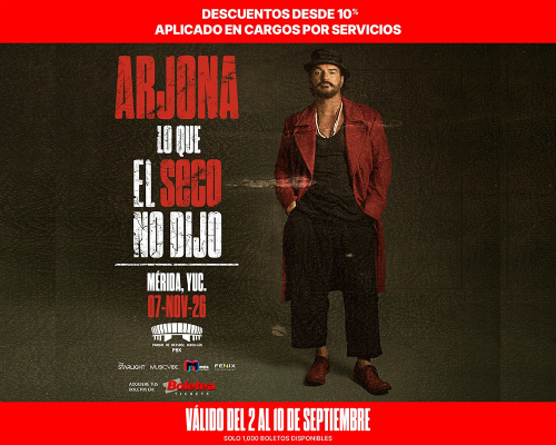 MYEK261107 RICARDO ARJONA | ESTADIO KUKULCAN ALAMO