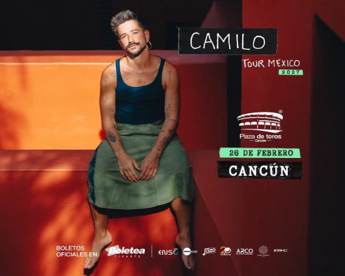 CQPT270226 CAMILO TOUR MEXICO 2027 | PLAZA DE TOROS CANCUN