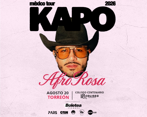 TCCC260820 KAPO - AFRO ROSA TOUR 2026
