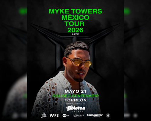TCCC260521 MYKE TOWERS | COLISEO CENTENARIO TORREON