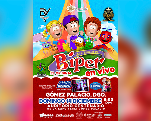 GPDAC251214 LAS AVENTURAS DE BIPER EN VIVO