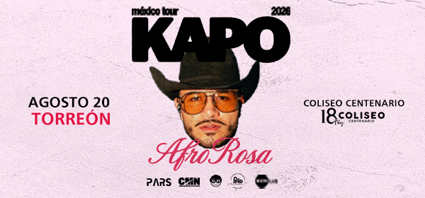 KAPO - AFRO ROSA TOUR 2026