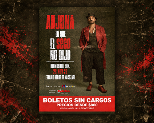HSHN261129 RICARDO ARJONA | ESTADIO HEROE DE NACOZARI